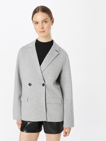 Blazer di comma casual identity in grigio: frontale