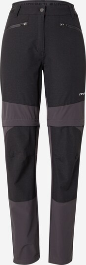 Pantaloni outdoor 'BRADLEY' ICEPEAK pe gri închis / negru, Vizualizare produs