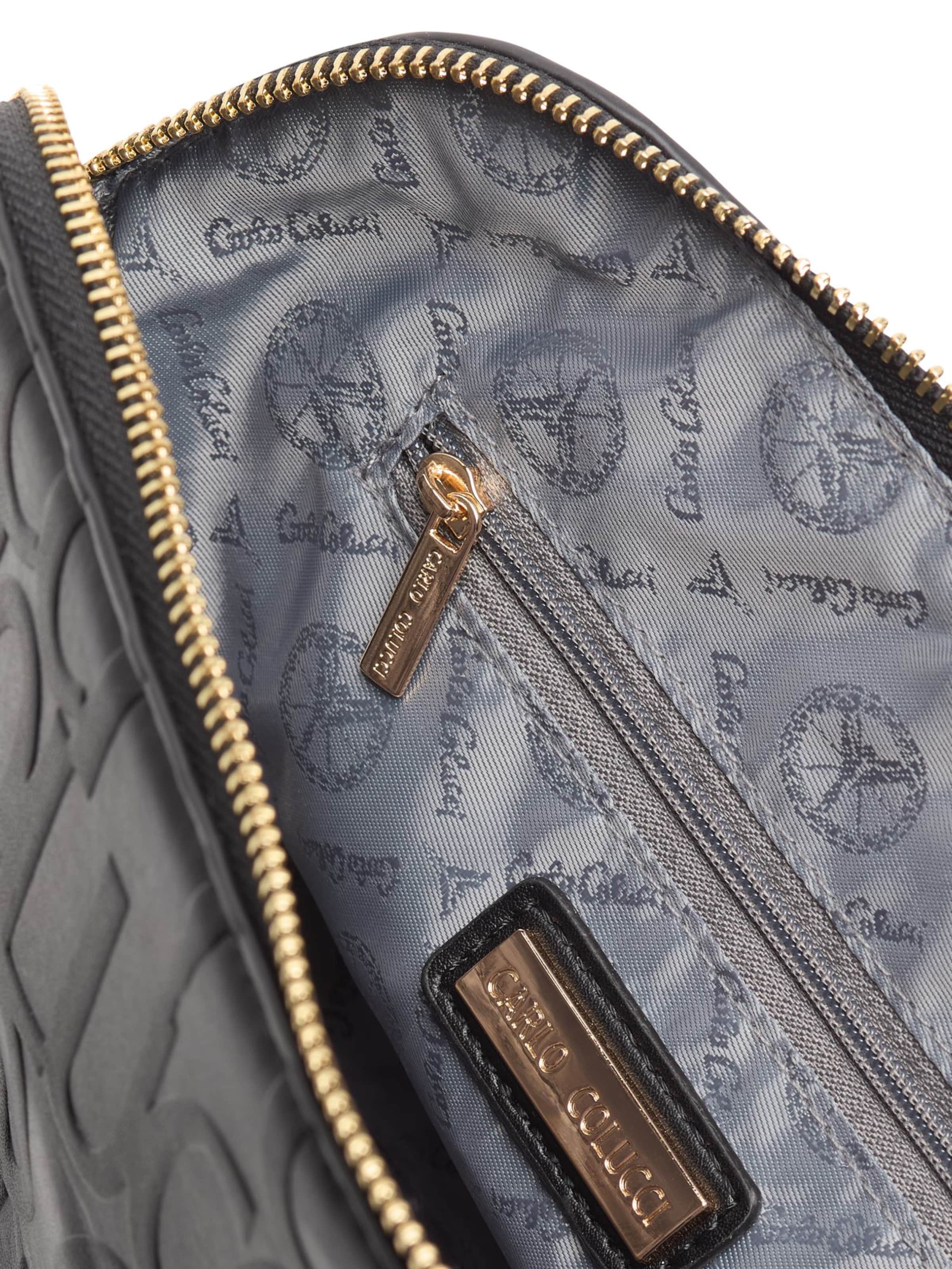 Sac à bandoulière 'Fassardi' Carlo Colucci en noir