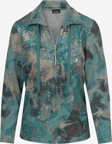 Sweat-shirt Goldner en vert : devant