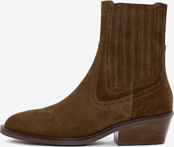Bottines Derimod en marron : devant