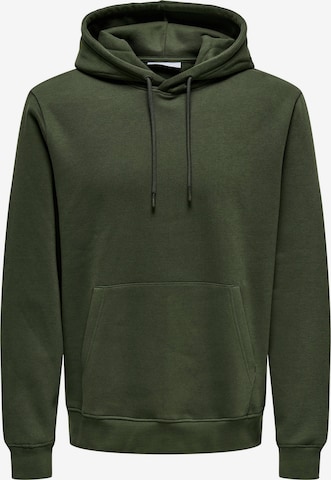 Only & Sons Bluzka sportowa 'Connor' w kolorze zielony: przód