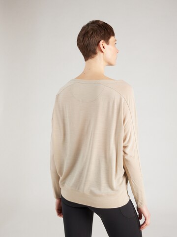 super.natural Performance shirt 'KULA' in Beige