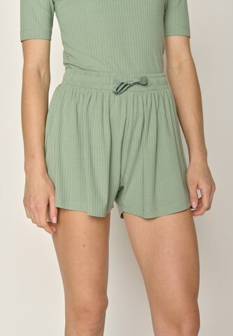 Regular Pantalon GREENBOMB en vert : devant