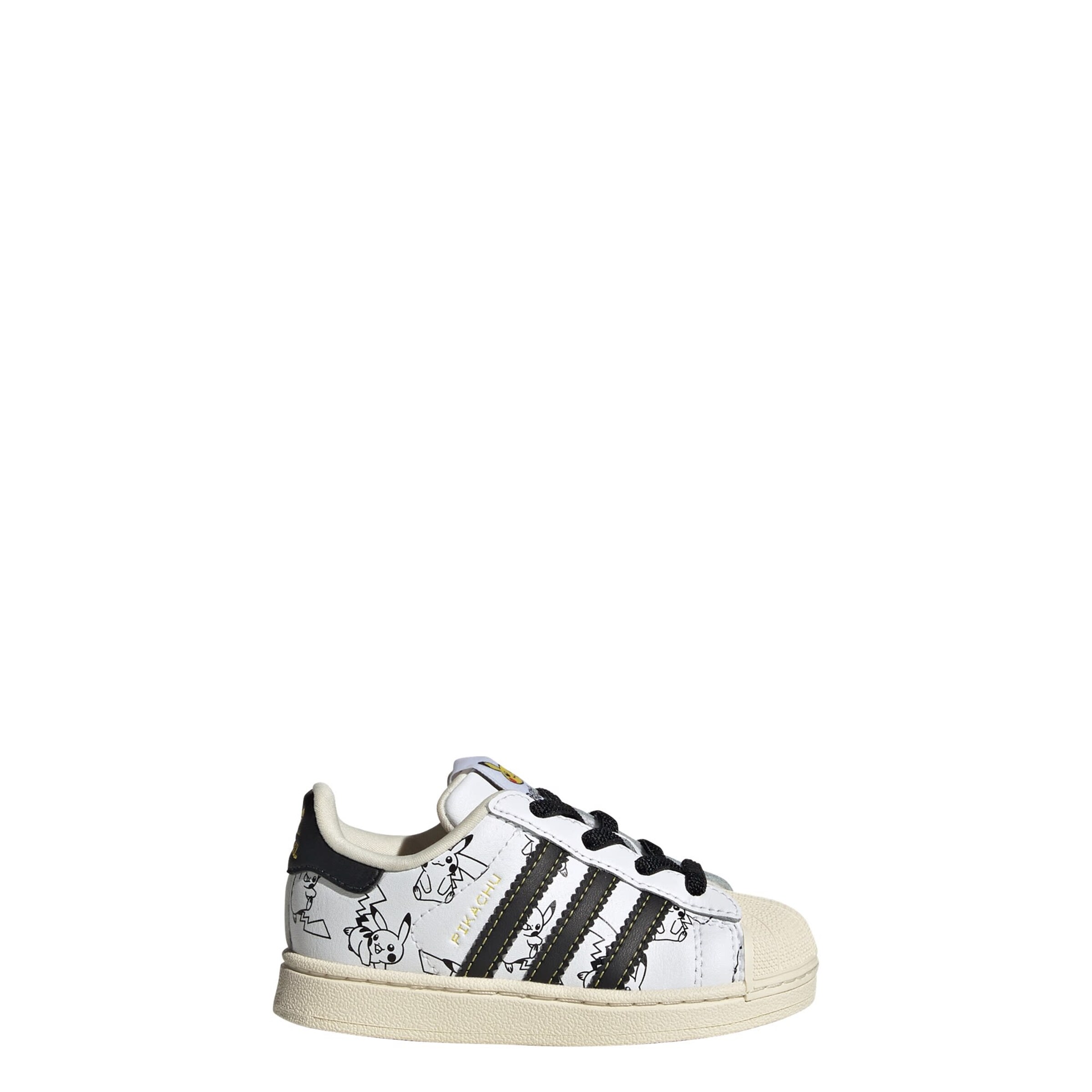 Baskets 'Pokemon Superstar II' ADIDAS ORIGINALS en blanc