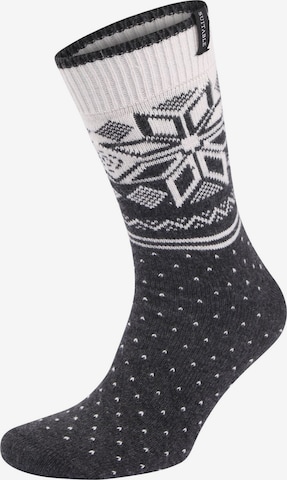 Suitable Socks 'Cosy Home' in Grey: front