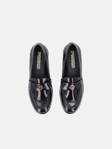 PINKO - Mocasines 'PINKO NORA 07 MOCASSINO CALF LEATHER Scarpe' en negro