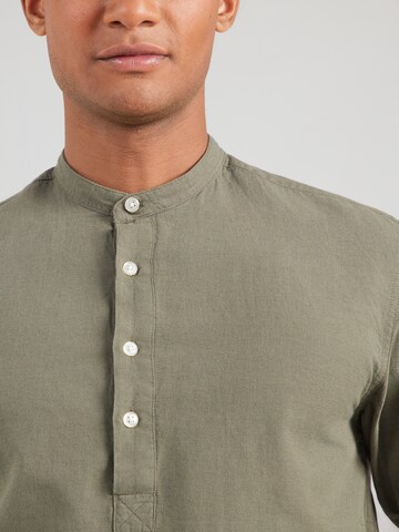 JACK & JONES Средняя посадка Рубашка 'JJBREEZE' в Зеленый