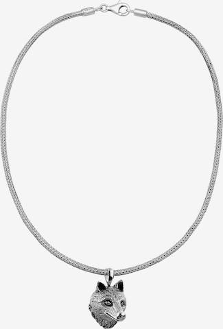 KUZZOI Necklace in Grey: front