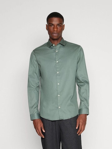 Jack & Jones Premium Regular Fit Hemd‌‌‌‌‌‌‌‌‌‌ in Grün: Vorderseite