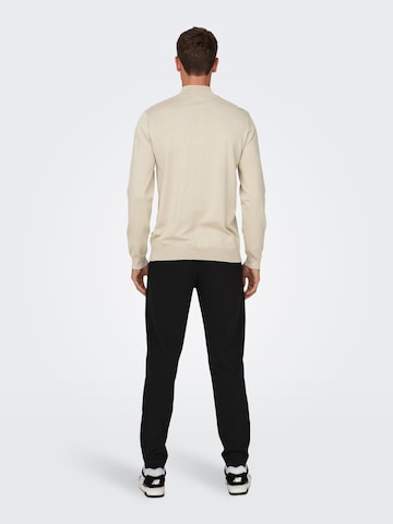 Only & Sons Sweater 'Wyler' in Grey