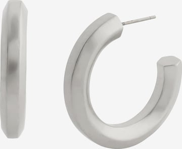 AllSaints - Pendientes 'Maeve' en plata: frente