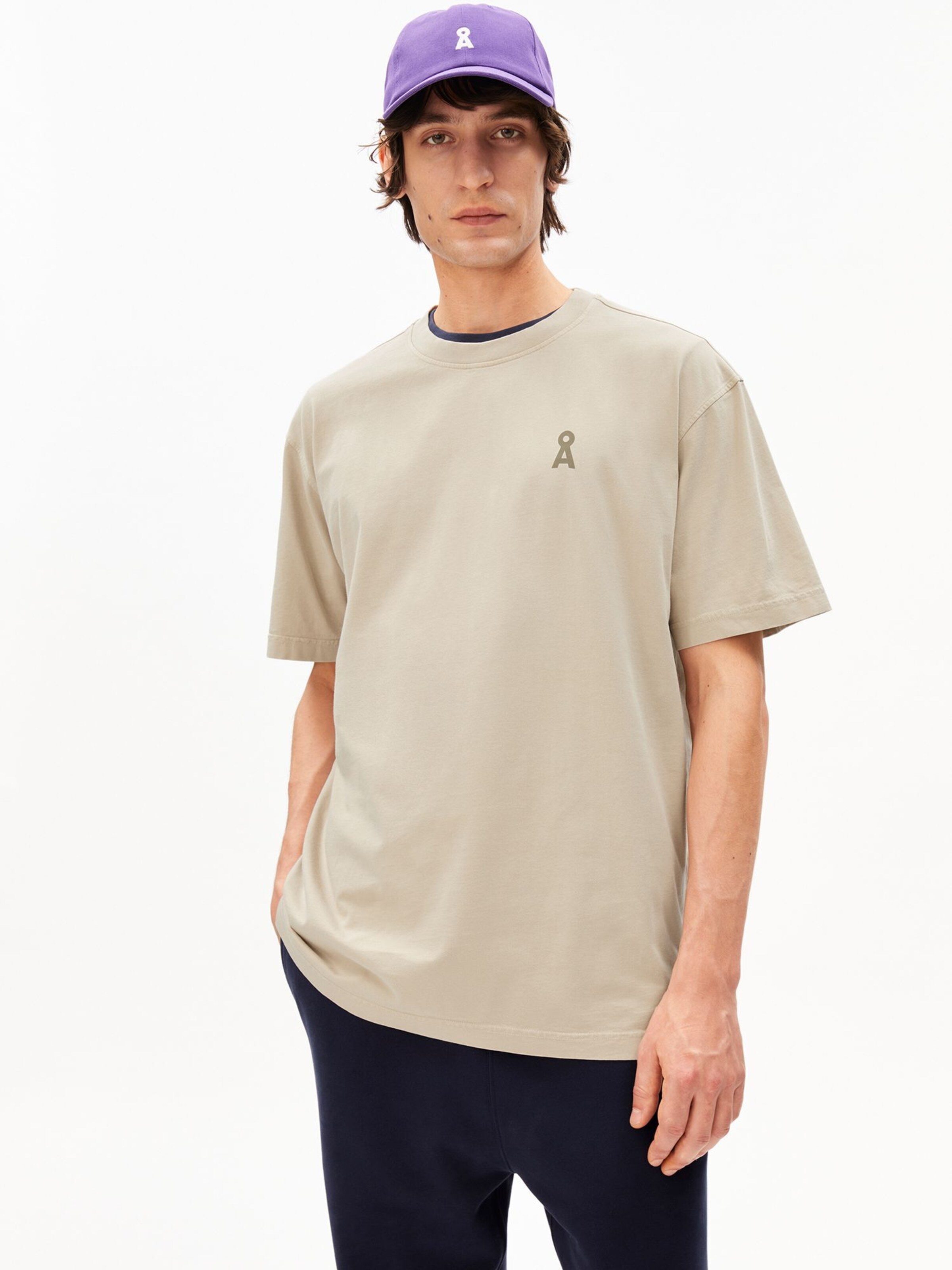 ARMEDANGELS T-Shirt in Beige: Vorderseite