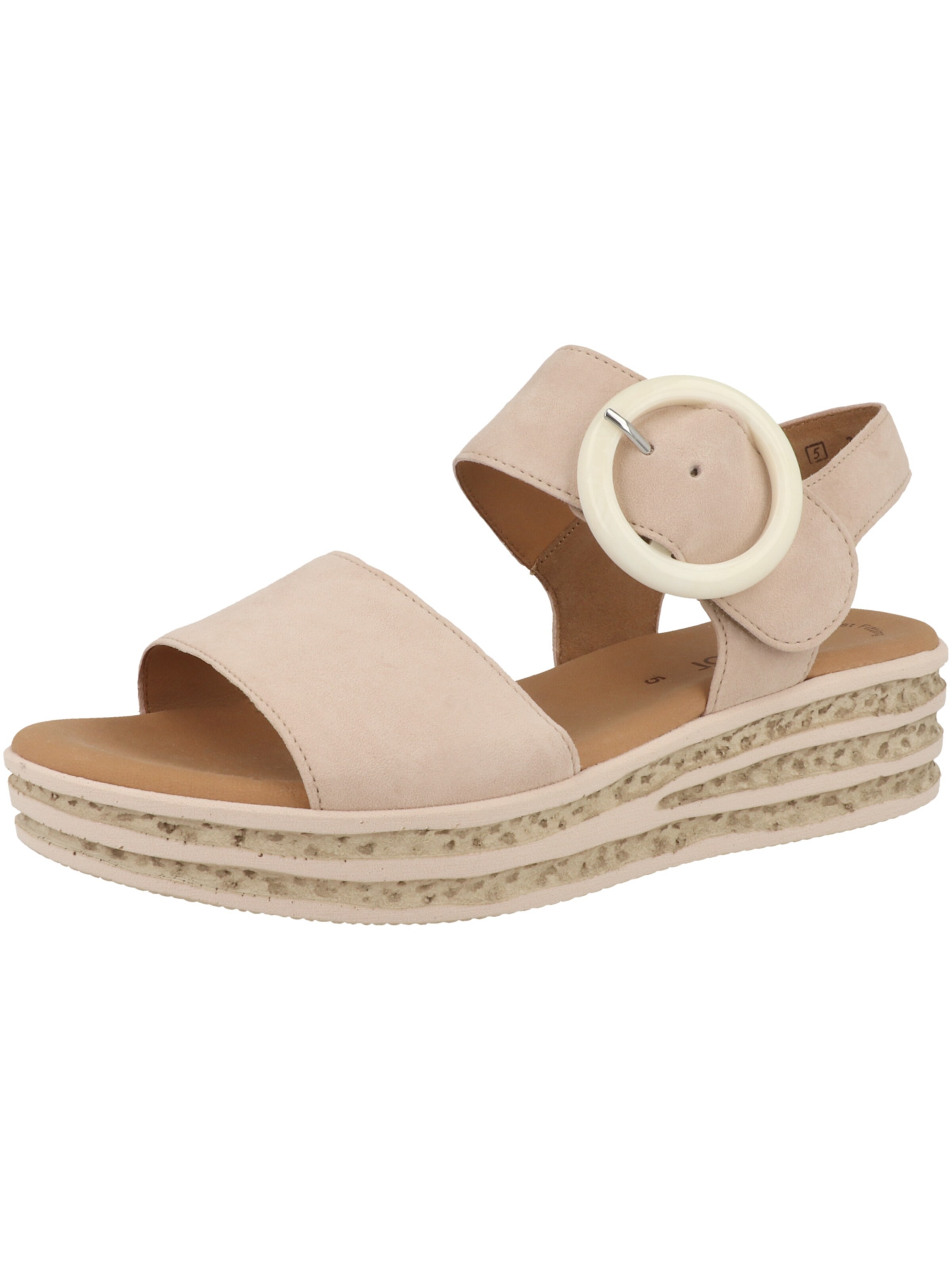 GABOR Sandaal in Beige: voorkant