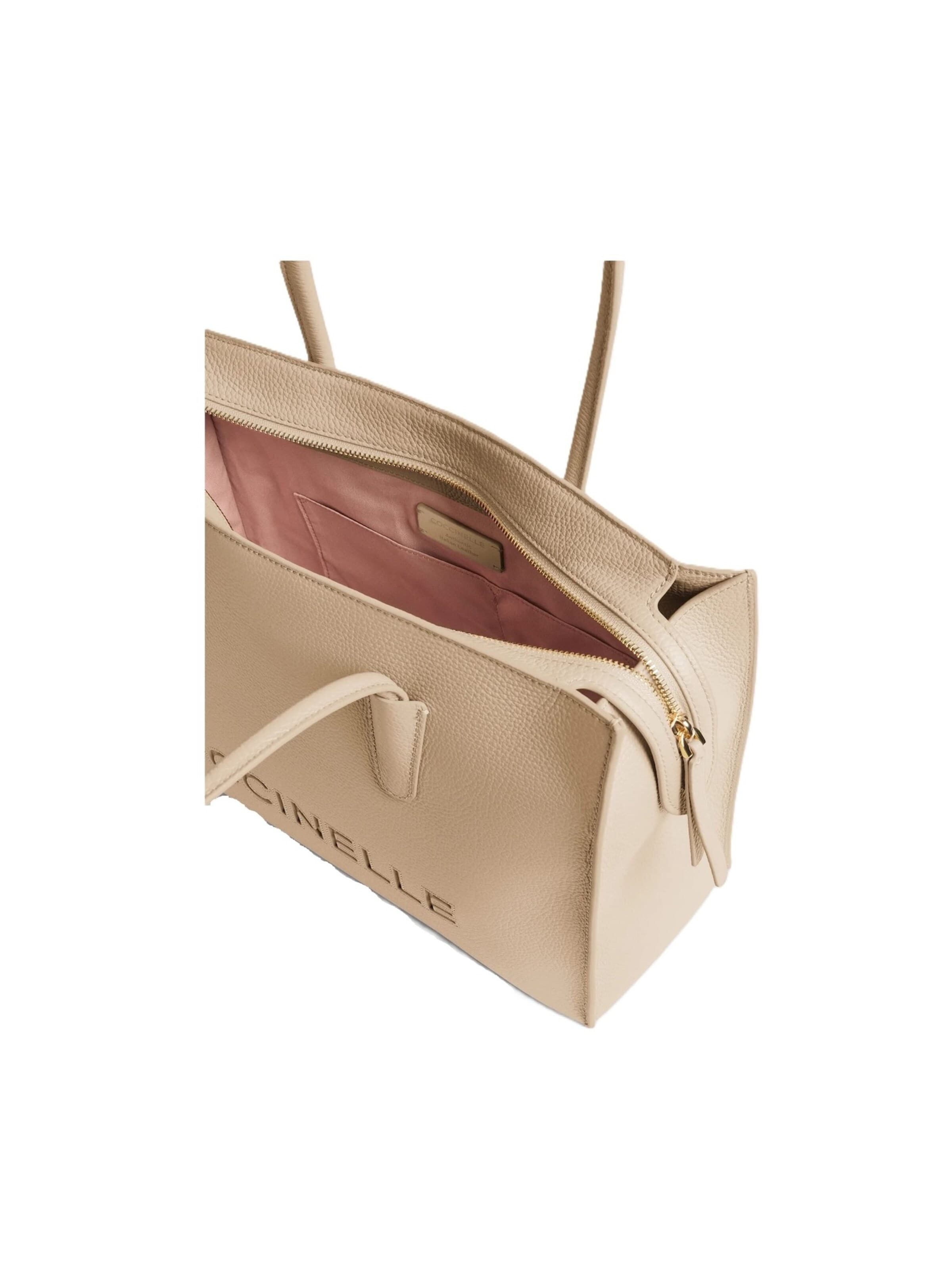 Coccinelle Shoulder Bag 'E1UAK110201' in Beige