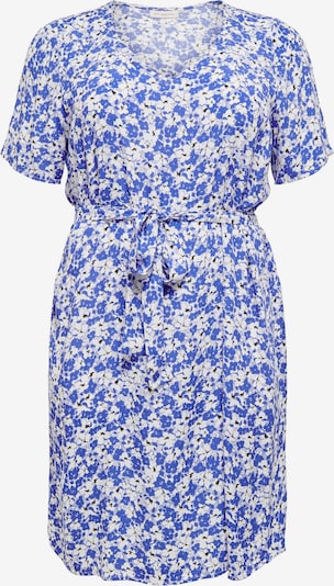 ONLY Carmakoma Robe 'Dazz' en bleu / noir / blanc, Vue avec produit