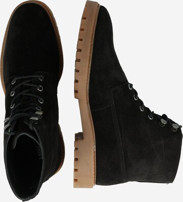 ABOUT YOU Lace-up boots 'Jano' in Black