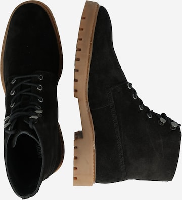 ABOUT YOU Lace-Up Boots 'Jano' in Black