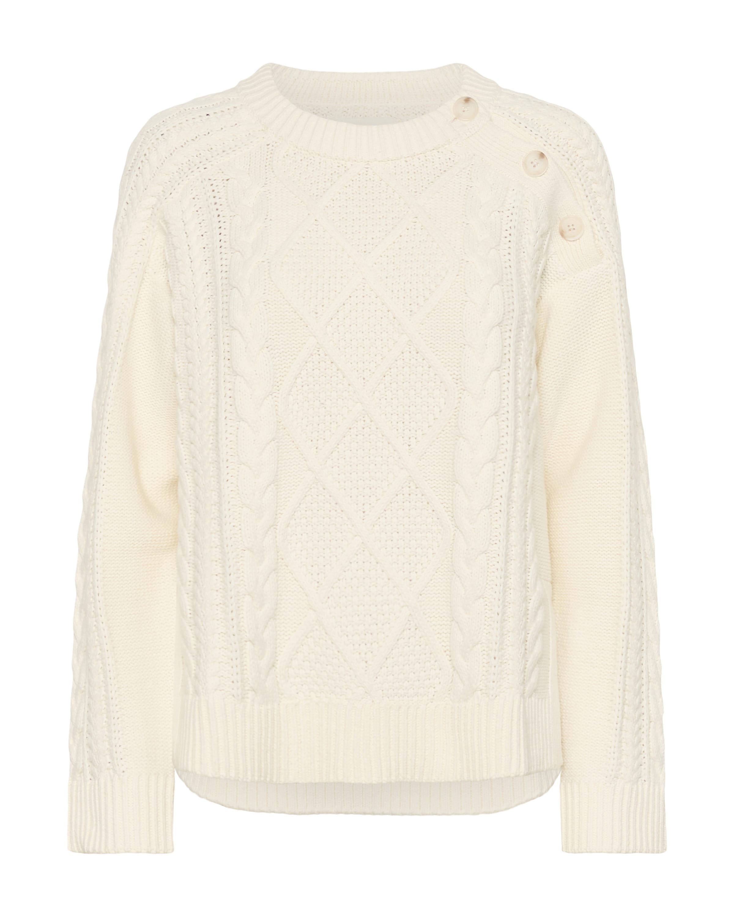 Part Two Sweater 'ZivaPW' in White: front