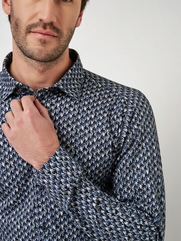 Coupe slim Chemise DESOTO en bleu
