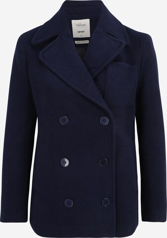 Koton Between-Seasons Coat in Blue: front