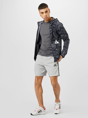 ADIDAS SPORTSWEAR Regular Sportshorts 'Essentials French Terry' in Grau