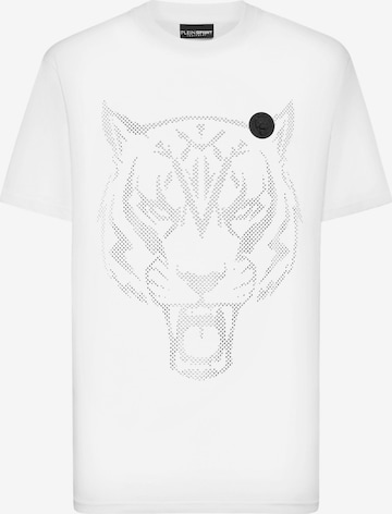 Maglietta 'Tiger' di Plein Sport in bianco: frontale