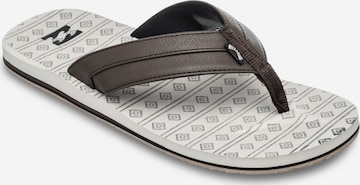 BILLABONG Zehentrenner 'All Day' in Grau: Vorderseite