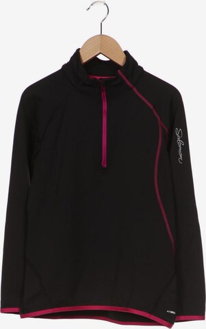 SALOMON Sweater S in Schwarz: predná strana