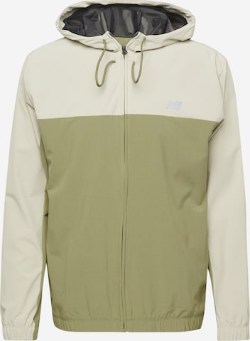 Veste de sport new balance en vert : devant