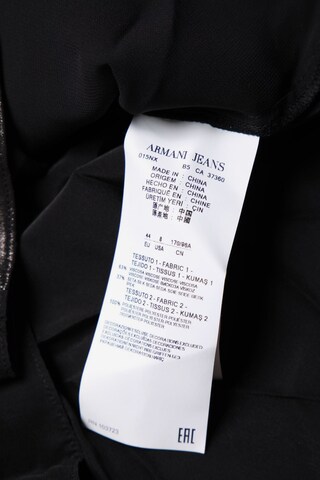 Armani Jeans Ärmellose Bluse L in Schwarz