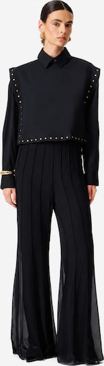 Touché Privé Bluse 'Short Blouse With Studs' i S i sort, Produktvisning