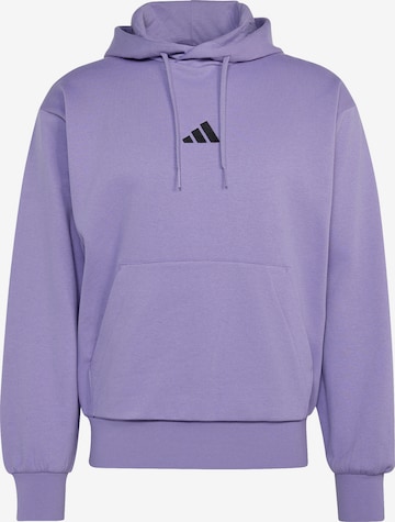 ADIDAS SPORTSWEAR Športna majica 'FEELCOZY' | vijolična barva: sprednja stran