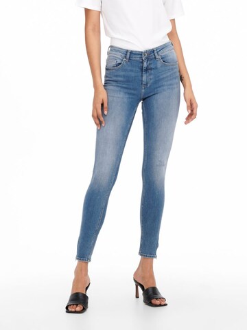 ONLY Skinny Jeans 'Blush' in Blau