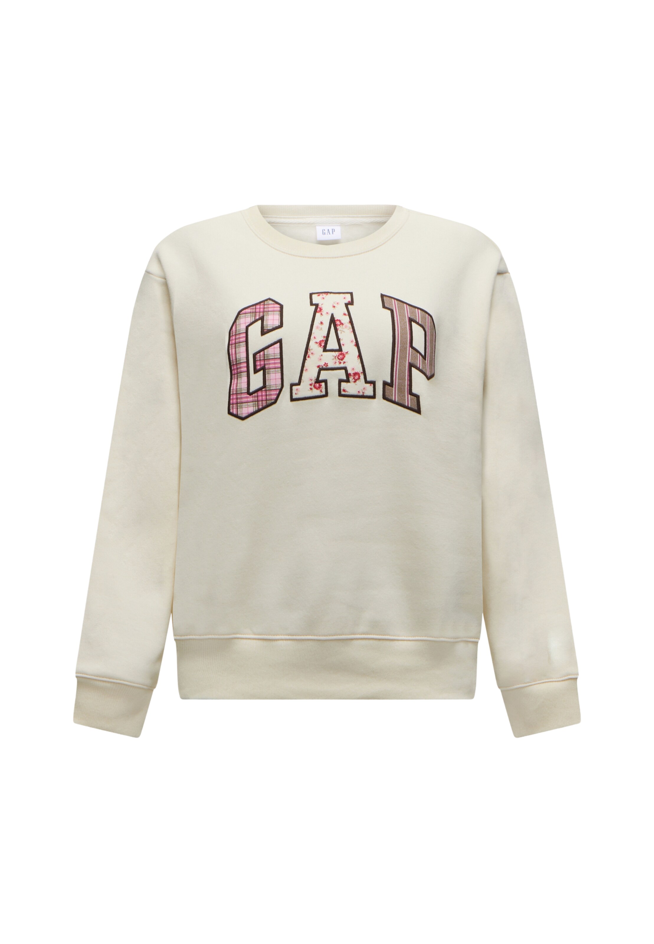 GAP Sweatshirt 'HERITAGE' in Beige: Vorderseite
