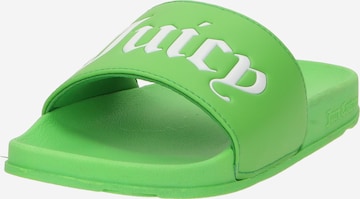 Juicy Couture Strand-/badschoen 'PATTI' in Groen: voorkant