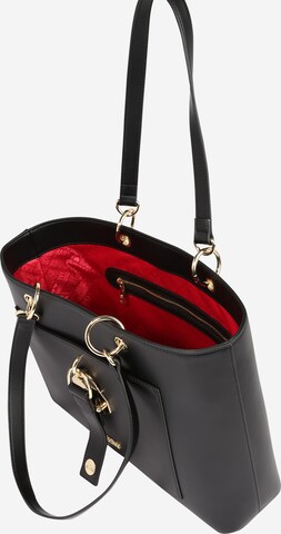 Love Moschino - Mala de ombro 'LOCKIE HEART' em preto