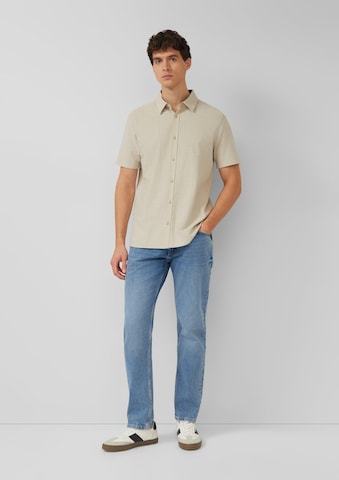 Coupe regular Chemise s.Oliver en beige
