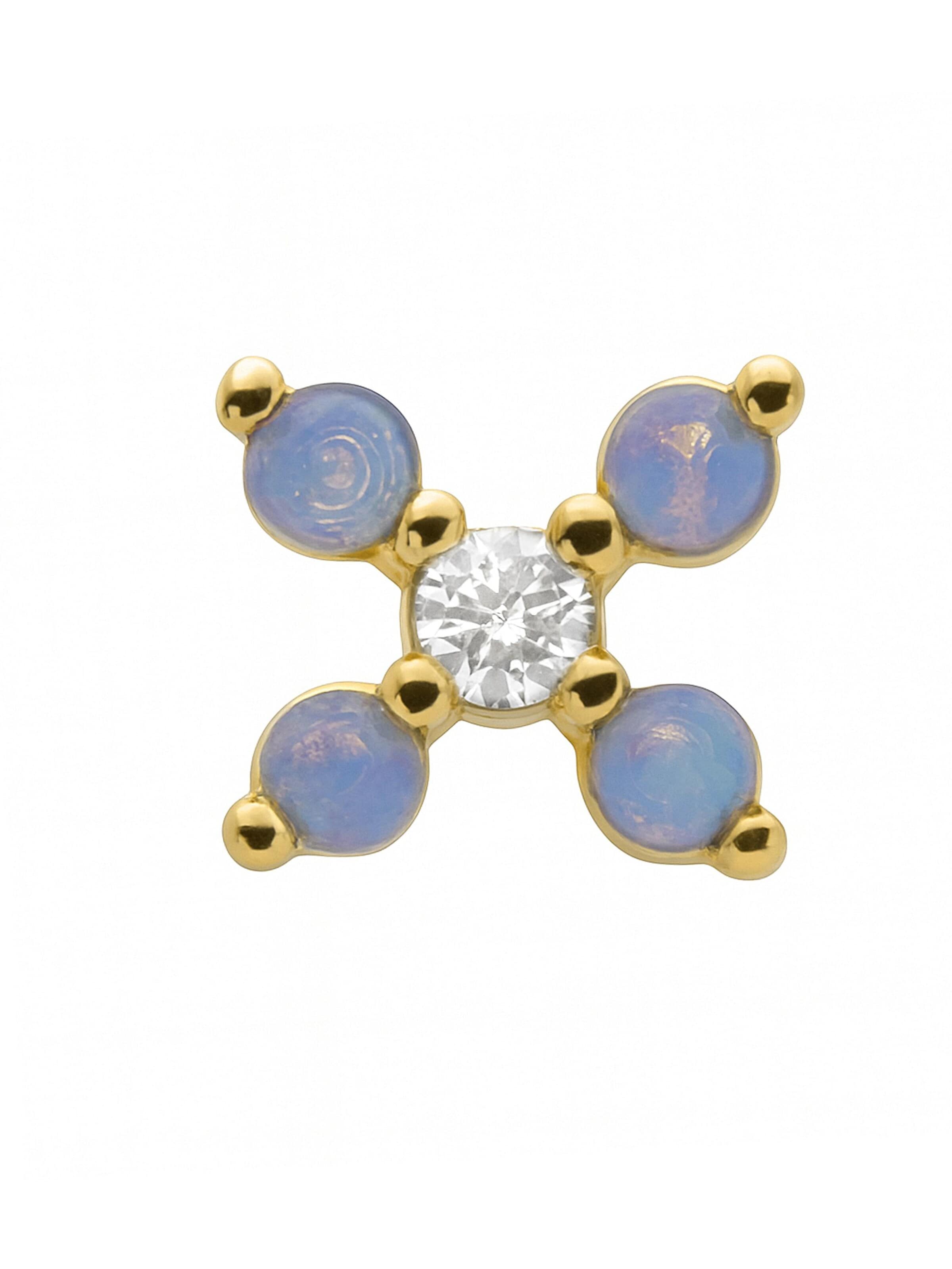 Luxenter Piercings 'Acano' in Gemengde kleuren