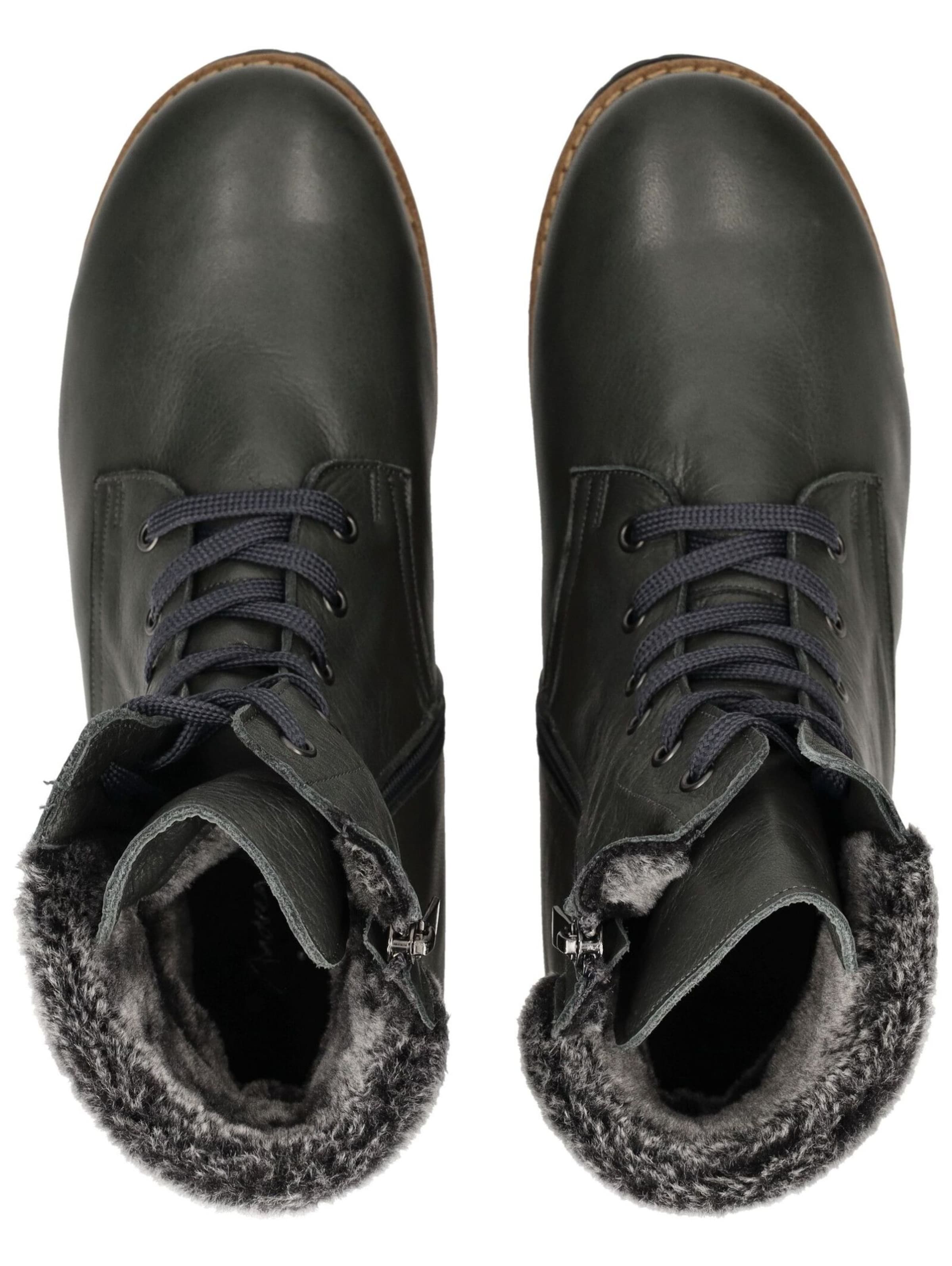 ANDREA CONTI Schnürstiefelette in Schwarz