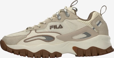 Sportbačiai be auliuko 'RAY TRACER TR2' iš FILA, spalva – nebalintos drobės spalva / šokolado spalva / pilka / rusvai pilka, Prekių apžvalga