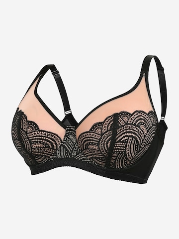 Magicshe Push-up BH 'BH' in Schwarz: Vorderseite