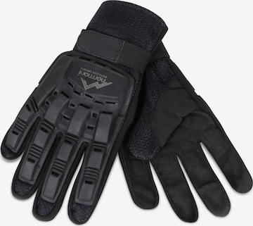 normani Full Finger Gloves ' Last Man Standing ' in Black