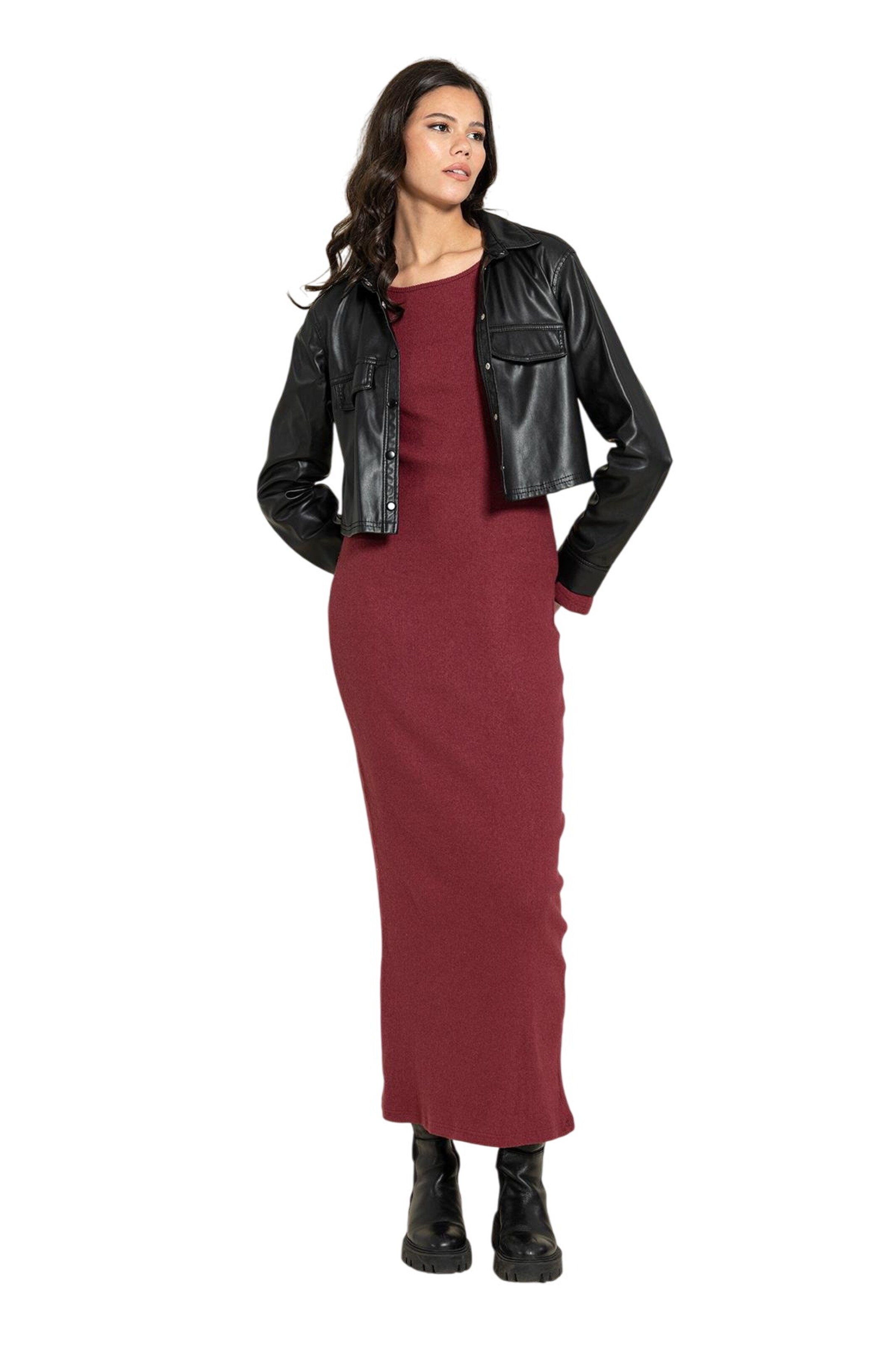 For You Moda Dress in Red