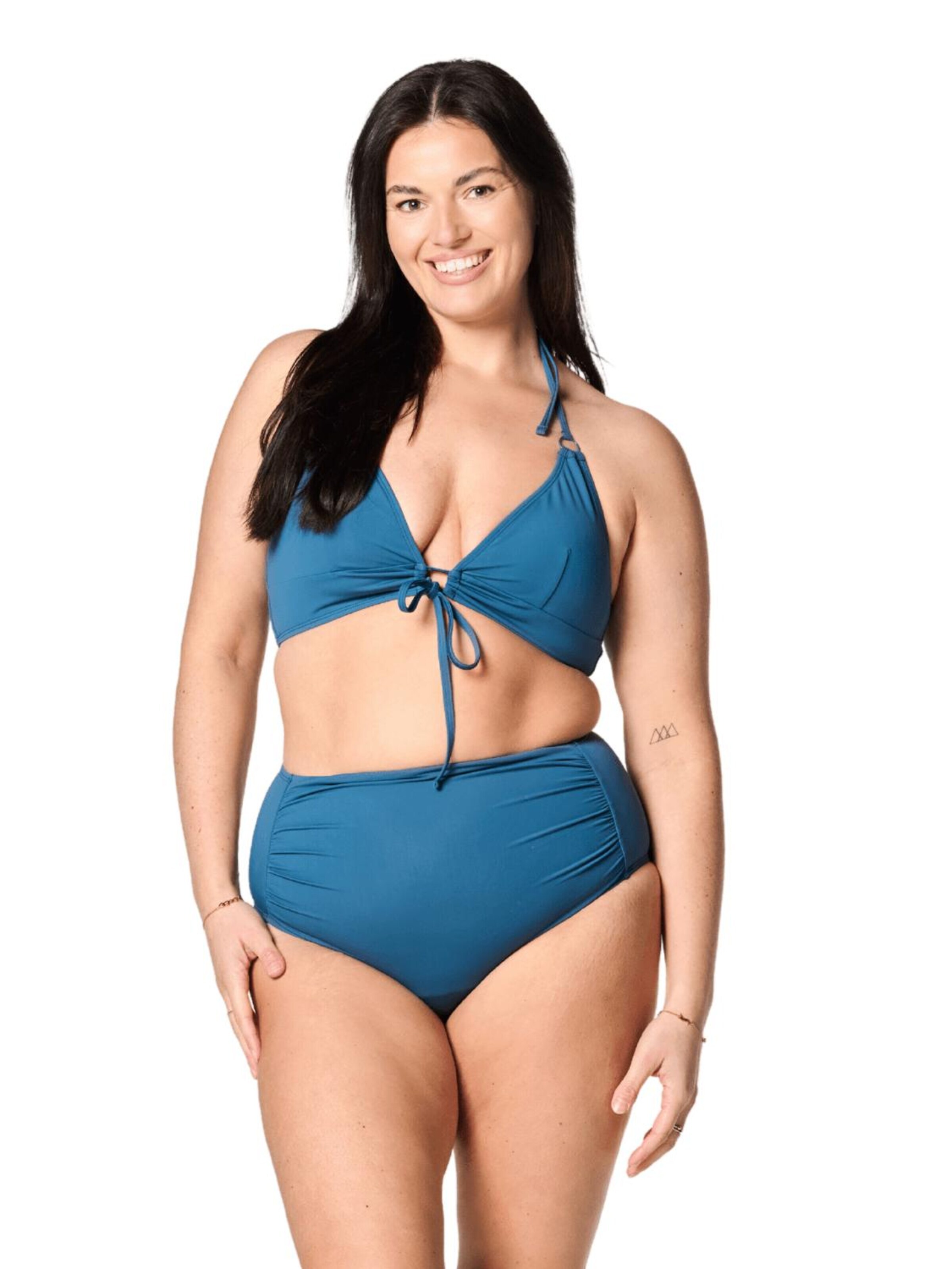 Moodies Undies Bikini bottom in Blue: front