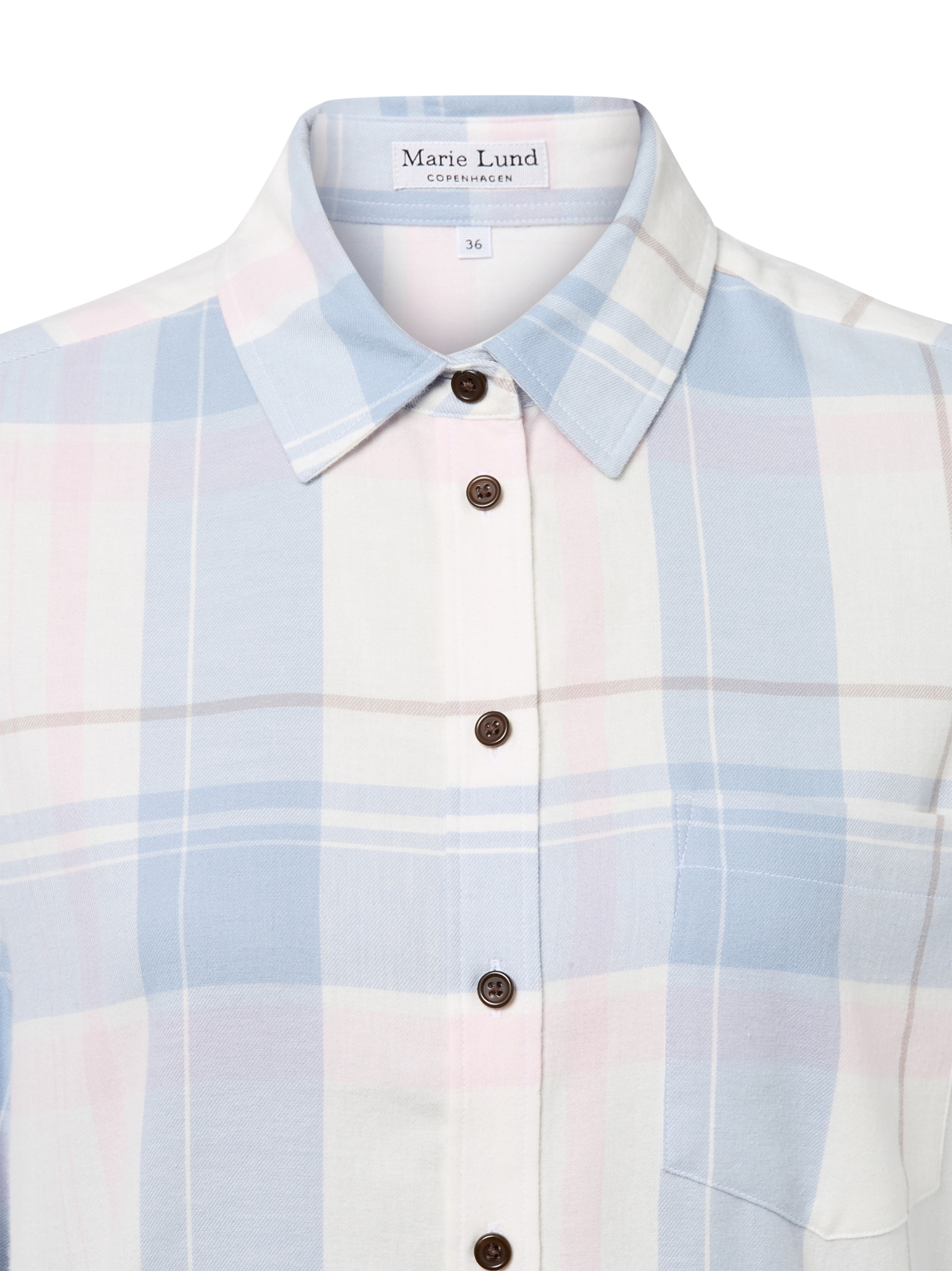 Marie Lund Blouse in Blue