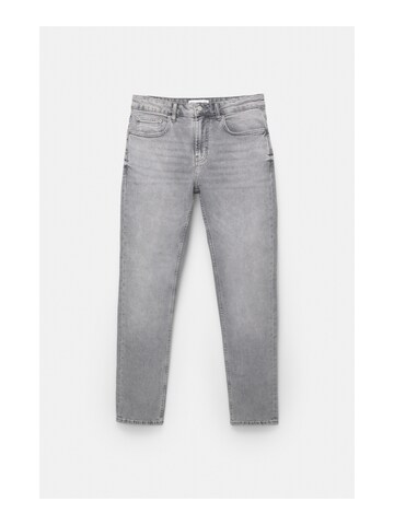 Pull&Bear Slimfit Farkut värissä harmaa: etupuoli