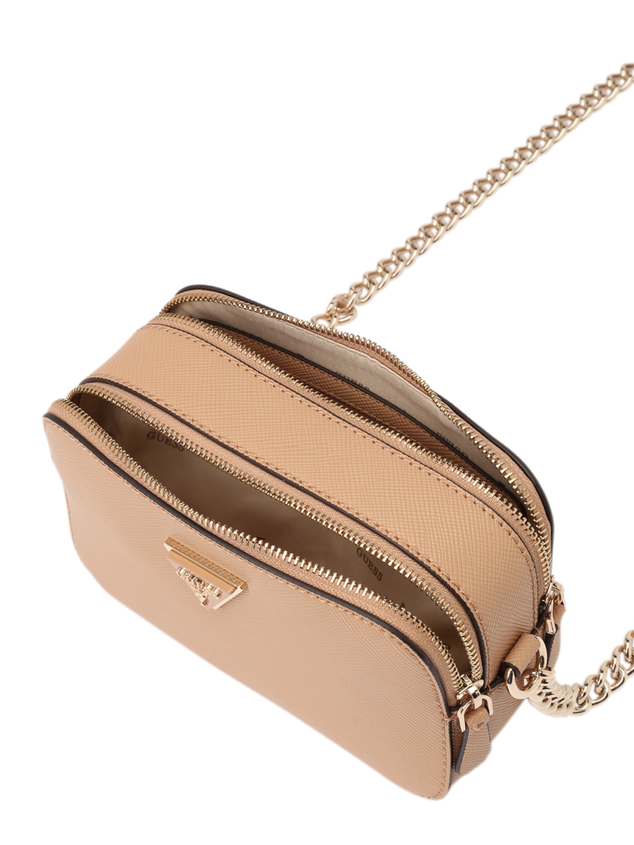 GUESS Õlakott 'NOELLE', värv beež