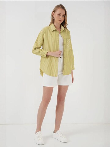 Chemisier Bigdart en vert