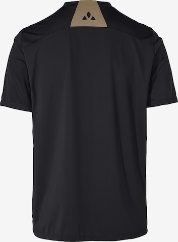 VAUDE Functioneel shirt 'Qimsa' in Zwart